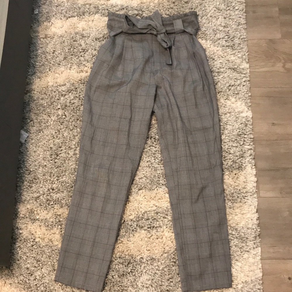 Forever 21 checkered trousers
